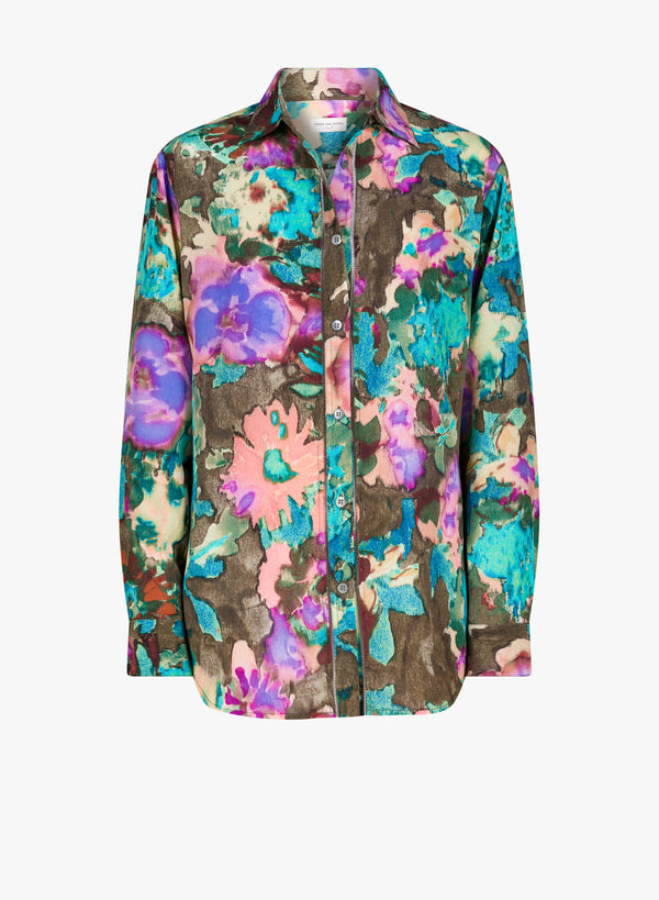 Clavelly Printed Blouse