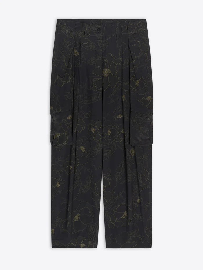 Silk Workwear Pants