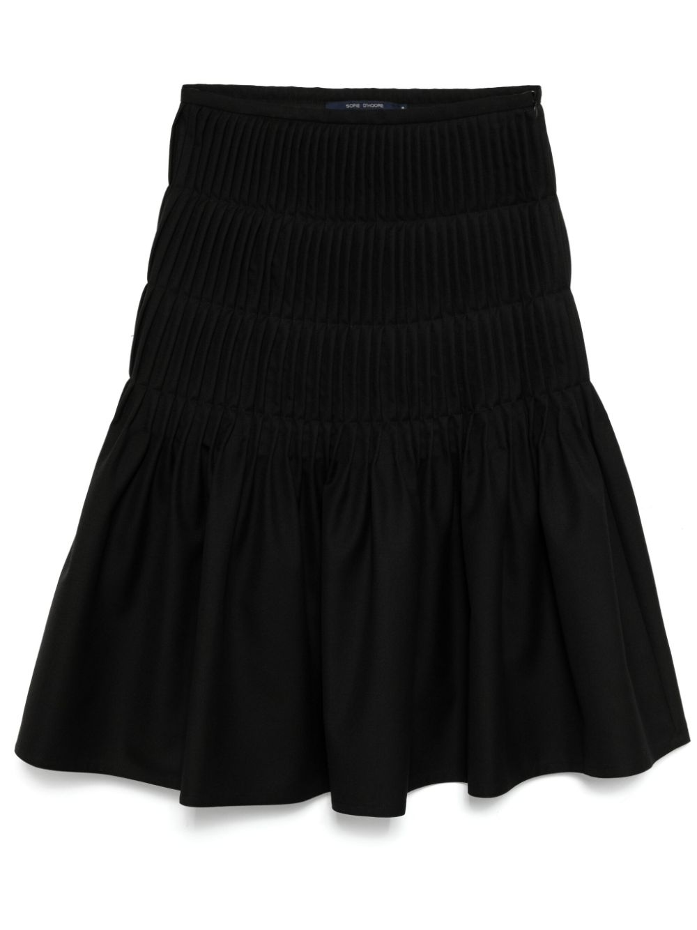 Shake midi skirt