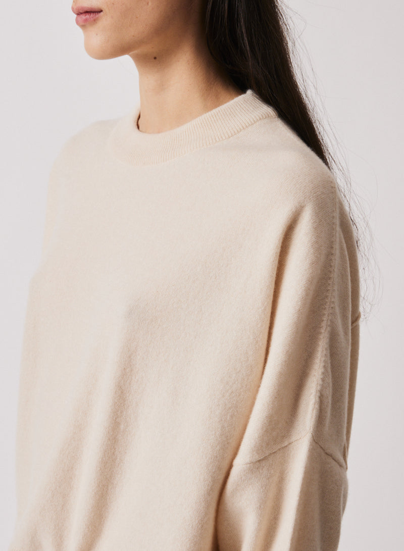 Chunky Sweater in Off White