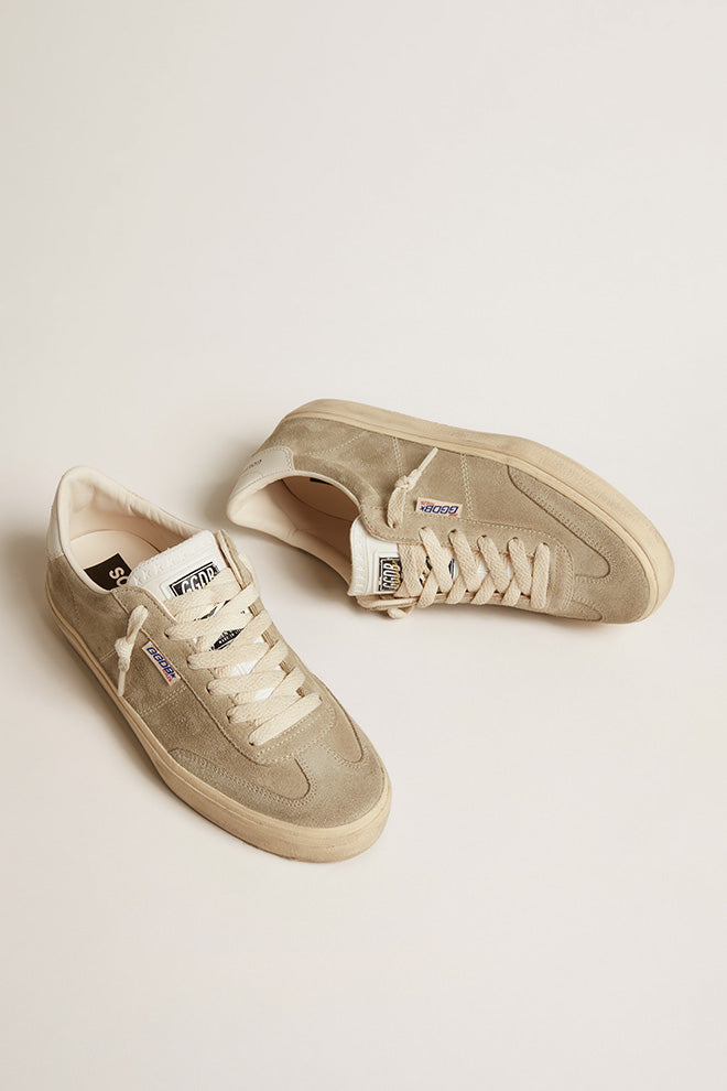 Soul Star Sneaker in Taupe Suede