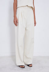 Idai Pants in Frost Ivory