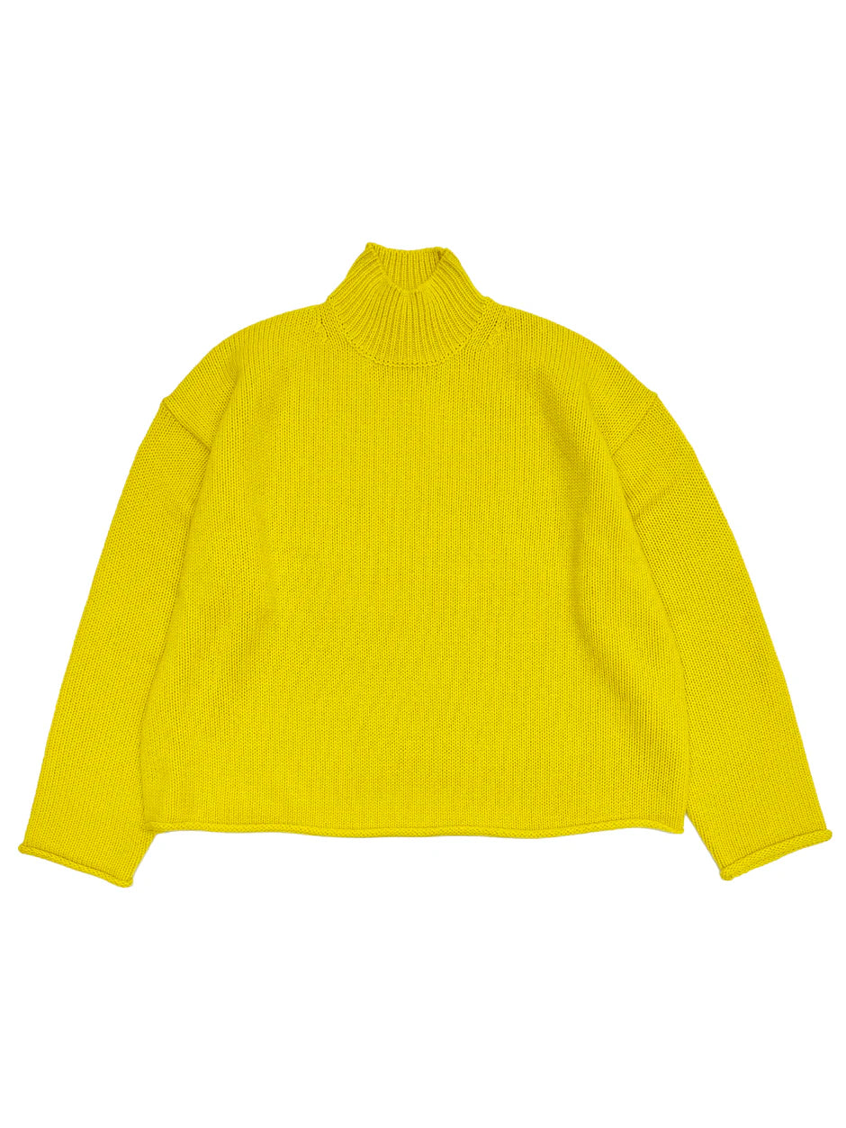 Everyday Mockneck in Yellow