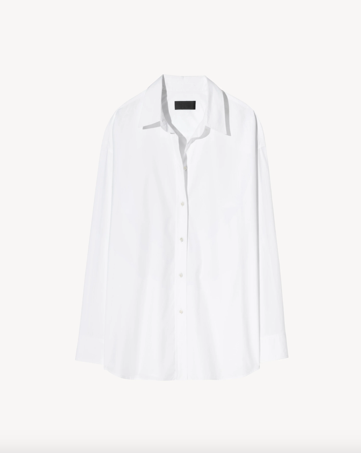 Mael Oversized Shirt in White