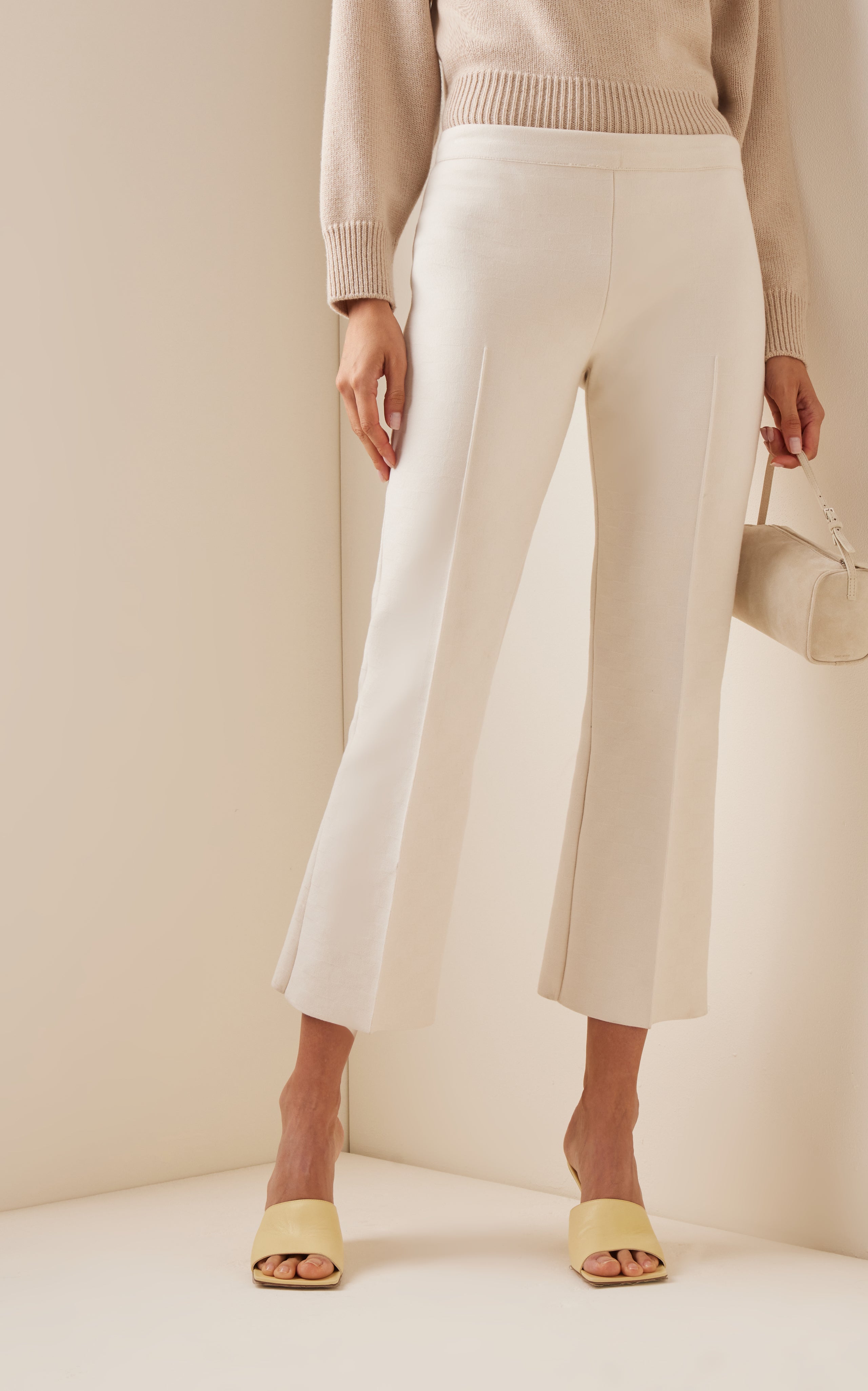 High Sport Kick Pant Ivory