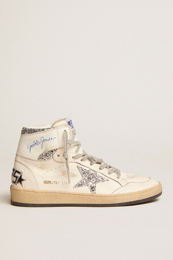 Golden Goose Sky Star with Glitter