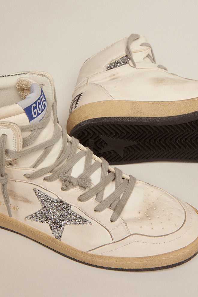 Golden Goose Sky Star with Glitter