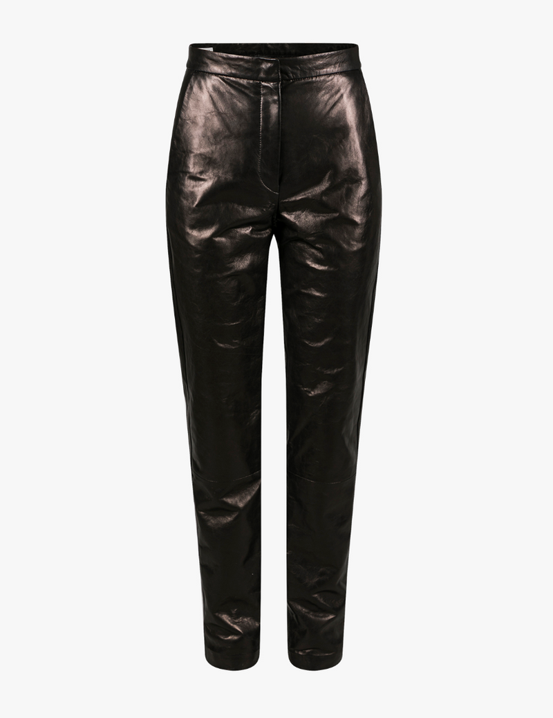 Dries Loca Tris Leather Pants